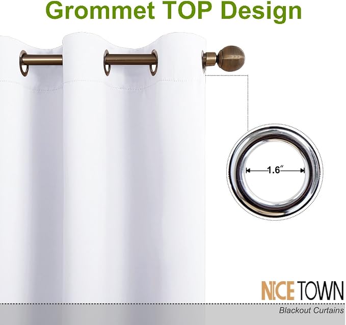 NICETOWN Extra Wide and Long Curtain - Image 2