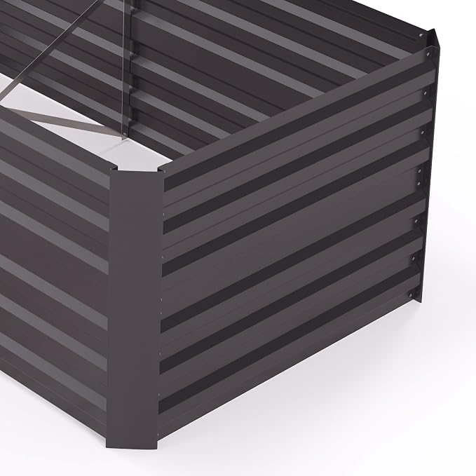 Outsunny Galvanized Raised Garden Bed Kit - Image 9