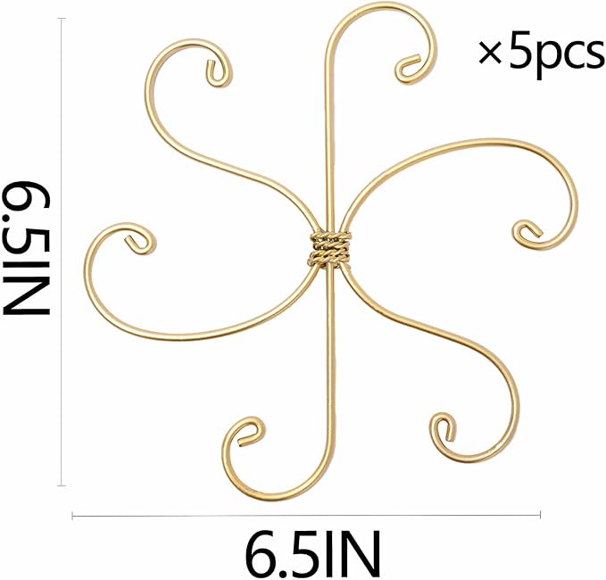 6.5IN Monstera Plant Support Hook 5PCS Durable Stem Stabilizer - Image 2