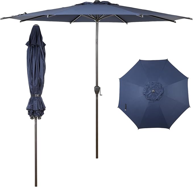 Abba Patio 9FT Lyon Outdoor Patio Umbrella Outdoor Table Umbrella by AbbaPatio