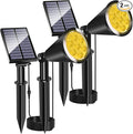 MEIHONG Solar Spot Lights, Warm White Lights by MEIHONG