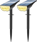 Solar SpotLights Outdoor Waterproof, Solar Lights Outdoor IP65 Waterproof by ZookkiDirect