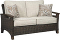 Signature Design by Ashley Paradise Trail Outdoor Loveseat by SignatureDesignbyAshley