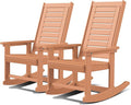 GREENVINES Outdoor Rocking Chairs | Set of 2 | Porch Rocker | HDPE Plastic | by GreenVines