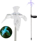 Solar Powered Outdoor Garden LED Light Color Charging Figurine Stake Landscape by EZiGarden