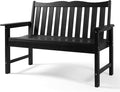 Backyard Expressions Poly Patio Bench – Weatherproof Outdoor Bench, Low by BackyardExpressions