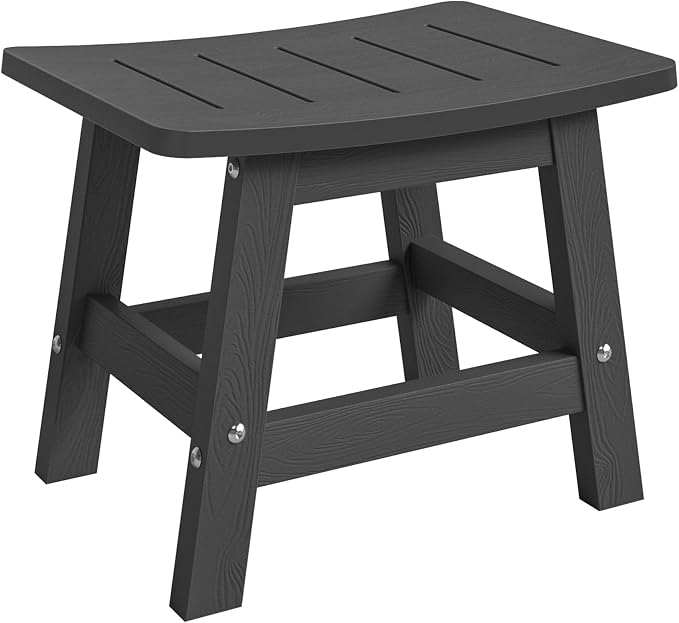 LUE BONA Outdoor Adirondack Ottomans, Footrest Footstool, Outdoor Foot Rest - Image 7