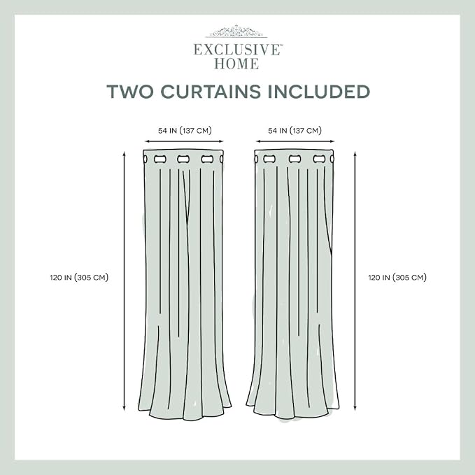 Exclusive Home Cabana Solid Indoor/Outdoor Light Filtering Hook-and-Loop Tab - Image 14