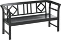 Outsunny Wooden Patio Bench, Outdoor Garden Bench by Outsunny