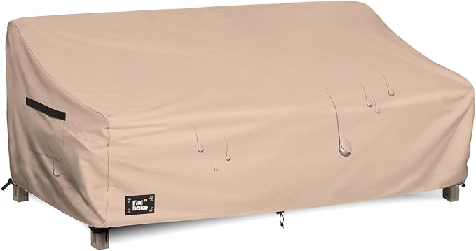3-Seater Outdoor Couch Cover, 100% Waterproof Heavy Duty Patio Furniture Covers by Unknown