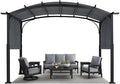 MASTERCANOPY 10x12ft Outdoor Retractable Pergola by MASTERCANOPY