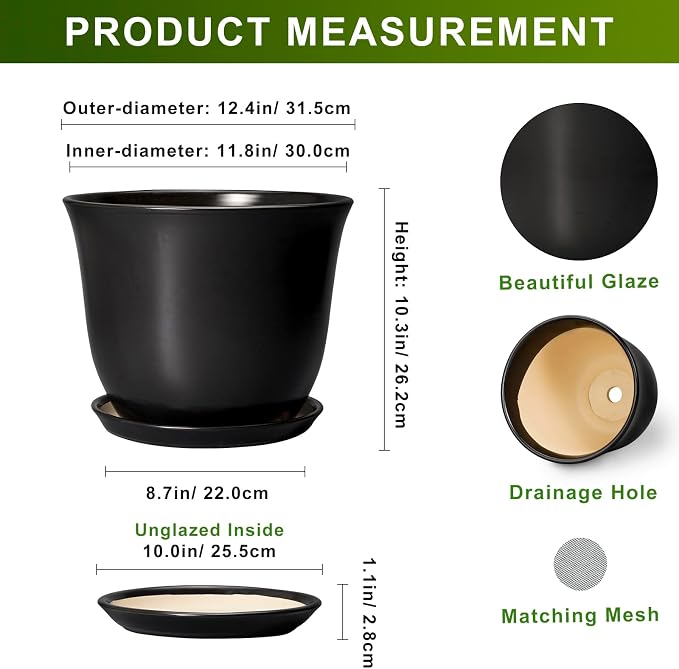 Ceramic Plant Pots - Image 2