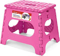 ACSTEP Folding Step Stool 11 Inch, Sturdy Plastic Foldable Step Stool by ACSTEP