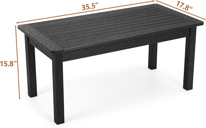 Stoog 4-Piece Patio Furniture Set, All-Weather Outdoor Dining Set, Include 1 - Image 5