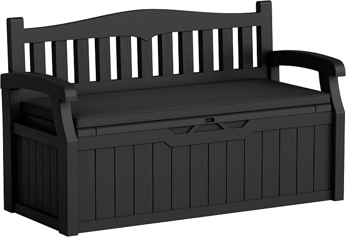 Greesum 80 Gallon Heavy-Duty Outdoor Storage Bench by BuynowfromGreesum