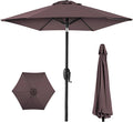 Best Choice Products 7.5ft Heavy-Duty Round Outdoor Market Table Patio Umbrella by BestChoiceProducts