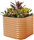 32" Extra Tall Raised Garden Bed Kits, 3.5 x 3.5 x 2.7ft Raised Planter Box by VegoGarden