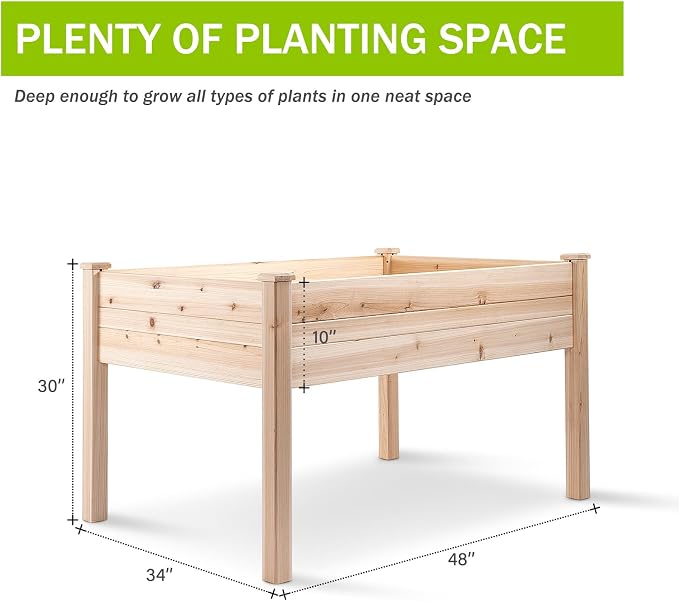 Backyard Expressions 48"x34" Raised Garden Bed - Image 2