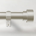 Curtain Rods for Windows 32 to 240, 1 Inch Adjustable Heavy Duty Long Window by TimeForest