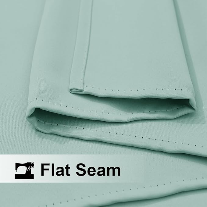 NICETOWN Outdoor Curtains for Patio Waterproof 84 inches Long 2 Panels - Image 6