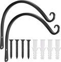 Gtongoko 2 Pack 14 Inch Plant Hangers Outdoor Metal, Plant Hooks by Gtongoko