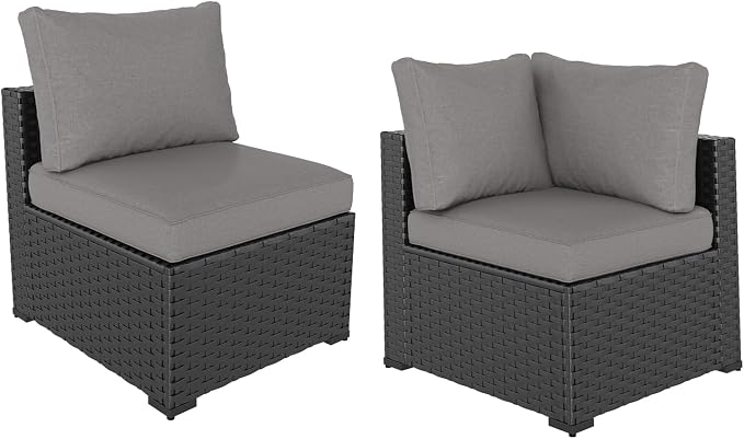 Aoxun Patio Furniture Sets, 2-Piece Outdoor Patio Furniture by Aoxun