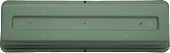Bloem Dura Cotta 30" Basil Resin Rectangle Window Box Planter - Image 6