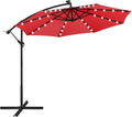 Yaheetech 10FT Solar Offset Umbrella by Yaheetech