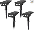 Solar Spot Lights Outdoor, Solar Landscape Spotlights Waterproof Adjustable by Unknown