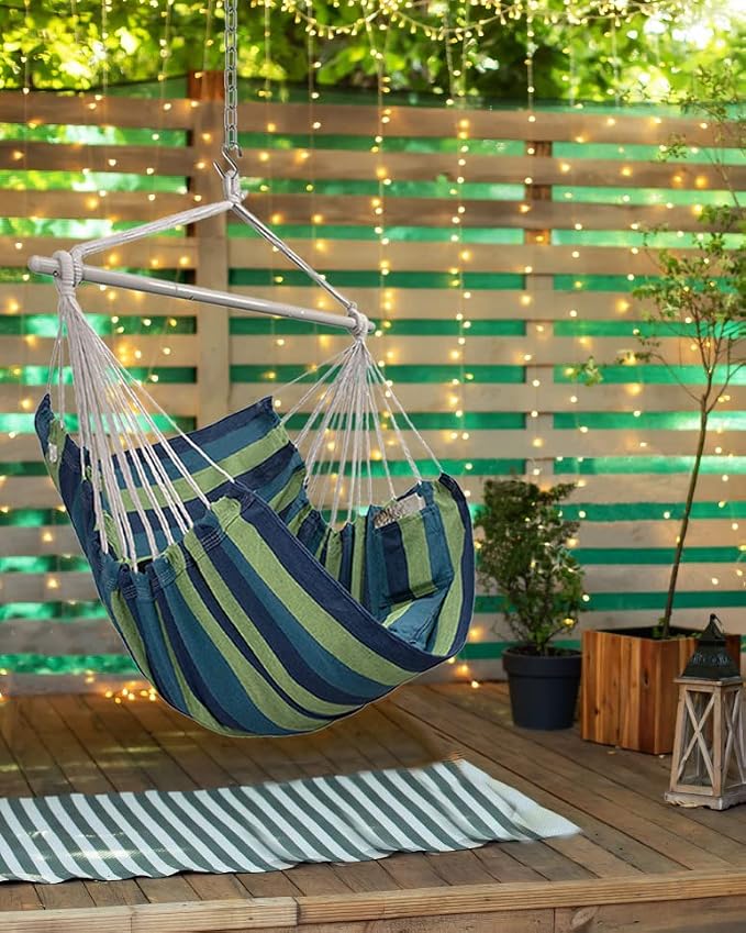 XXL Hammock Chair Hanging Rope Swing - Image 5