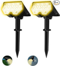 All-New Solar Spot Lights Outdoor Waterproof，20 LEDs Solar Flag Light by FOSUNKER