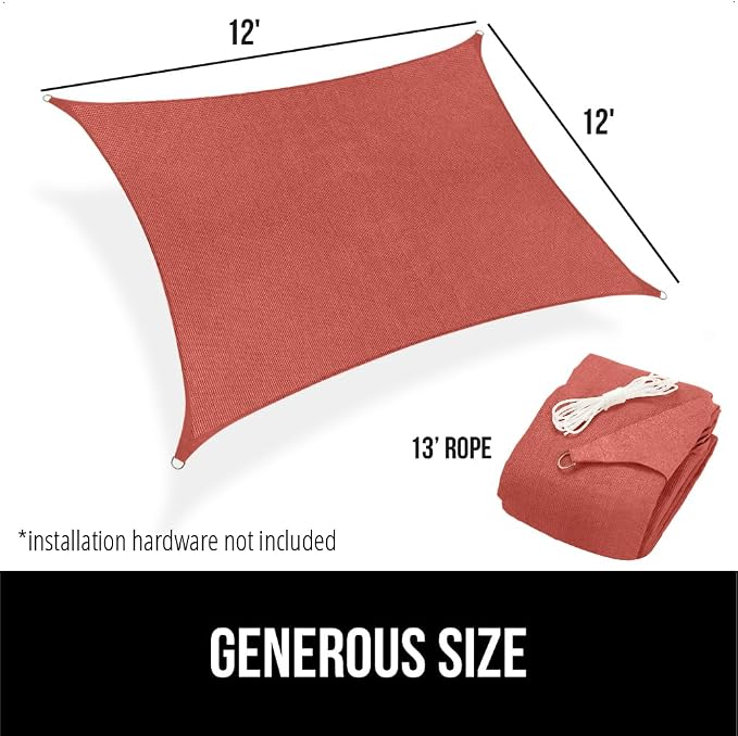 GORILLA GRIP Heavy Duty Sun Shade, UV Protection Fade Tear and Rust Resistant - Image 9