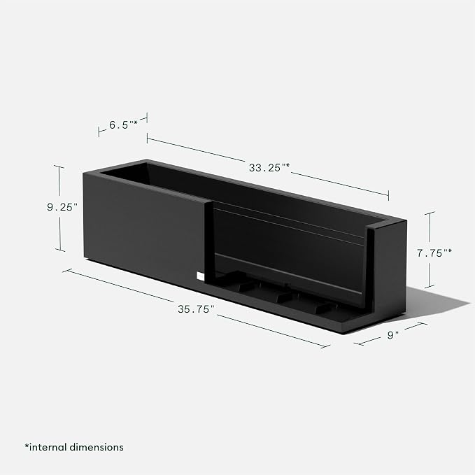 Veradek Block Series Window Box Planter - Image 3