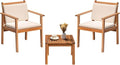 Greesum Outdoor Patio Furniture, 3 Piece Bistro Sofa Set by BuynowfromGreesum