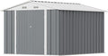 Greesum 8×10FT Outdoor Storage Shed, Metal Patio Storaged Sheds by BuynowfromGreesum