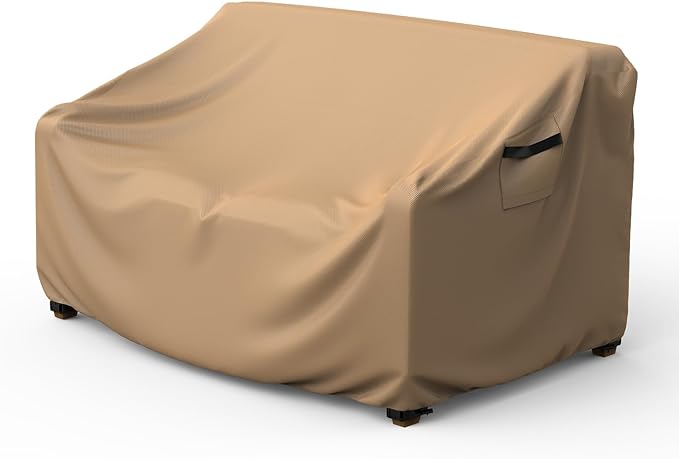 Mrrihand Heavy Duty Patio Sofa Cover, Mrrihand 3-Seater Outdoor Sofa Loveseat by Mrrihand