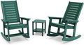 GREENVINES Outdoor Rocking Chair Set | 3-Piece | 2 Rocking Chairs by GreenVines