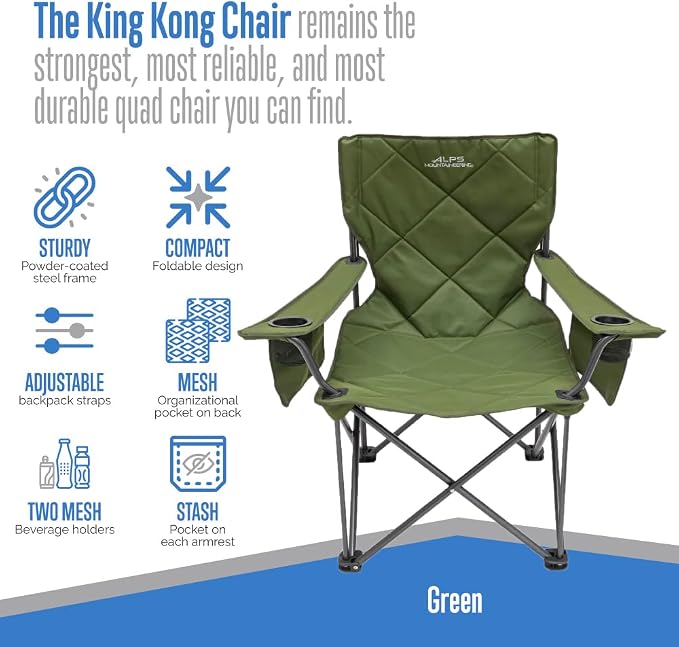 ALPS Mountaineering King Kong Camping Chairs - Image 4