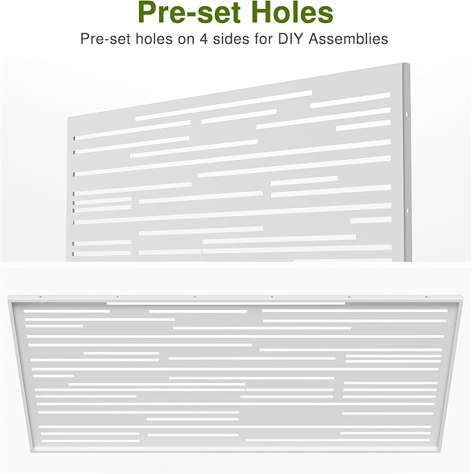 Casaphoria 72" H x 35" W Metal Outdoor Privacy Screen, Freestanding Decorative - Image 5