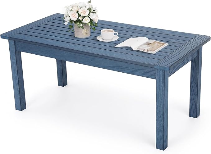 Stoog Outdoor Coffee Table, All-weahter Patio Side Table by Stoog