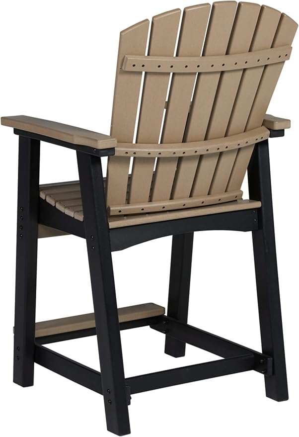 Signature Design by Ashley Outdoor Fairen Trail HDPE Patio Barstool - Image 6