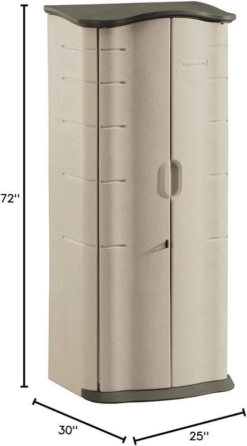 Rubbermaid Compact Vertical Resin Storage Shed - Image 8