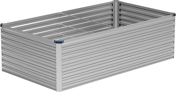 Vengarus 6x3x2FT Galvanized Raised Garden Bed Kit, Deep Root Planter Box - Image 7