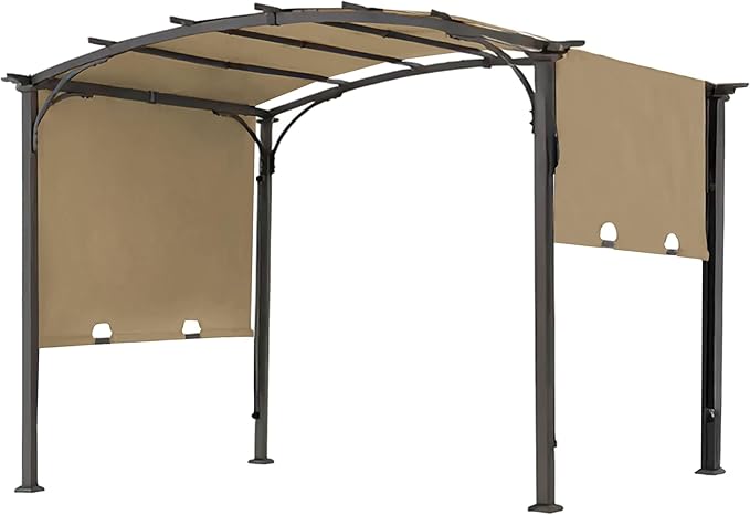85''x 208'' Universal Doubleton Steel Pergola Replacement Cover by Unknown
