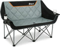 EMERIT Oversized Fully Padded Camping Chair, Heavy Duty 650LB Folding Camping by eMERIT