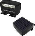 OOSSXX Solar Power Deck LED Light Clip-On Yard Security Sign Spotlight by OOSSXX