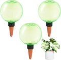 3pcs Large Plant Self Watering Globes, 17.5 oz Plastic Water Bulbs Top Fill by GEWOSI