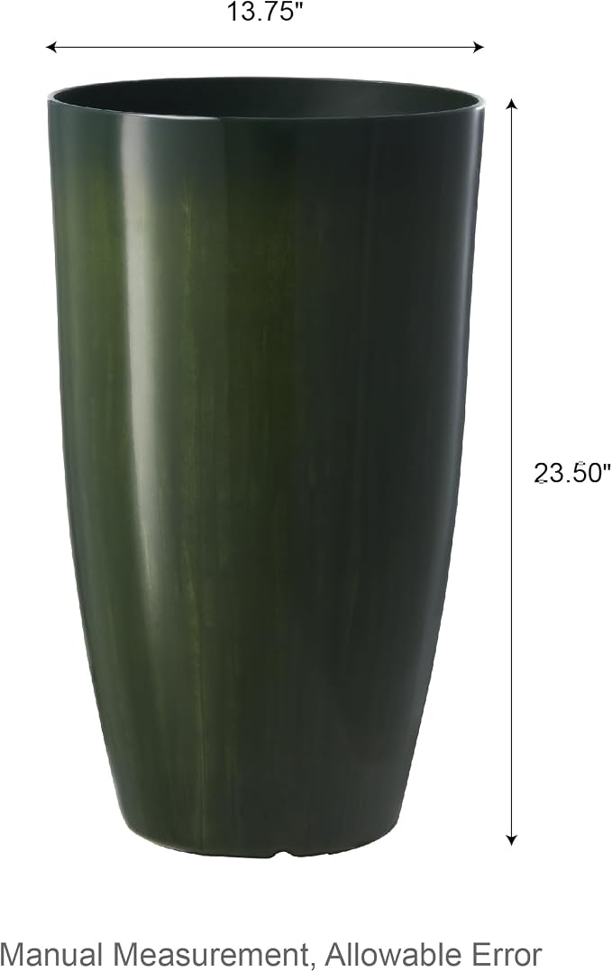 Glitzhome 23.5" H Large Tall Planter - Image 2