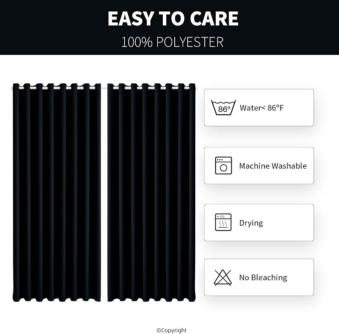 Waterproof Outdoor Curtain W105 x L84 - Image 6