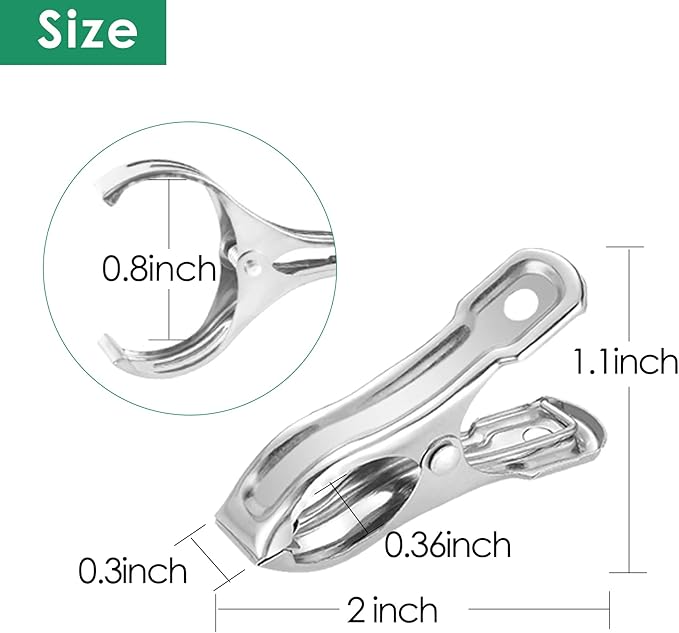 40 PCS Garden Clips, Have a Strong Grip to Hold Down the Shade Cloth or Plant - Image 3